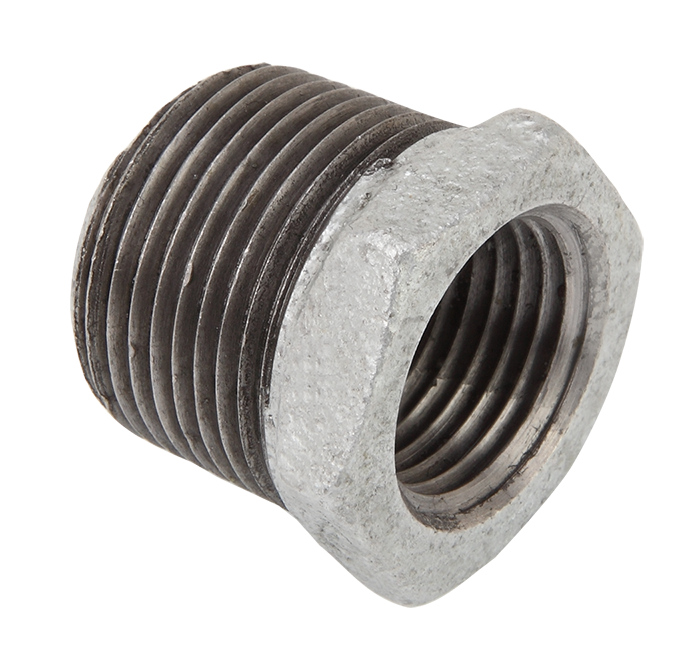 1" x 1/2" Galvanized hexagon bushing