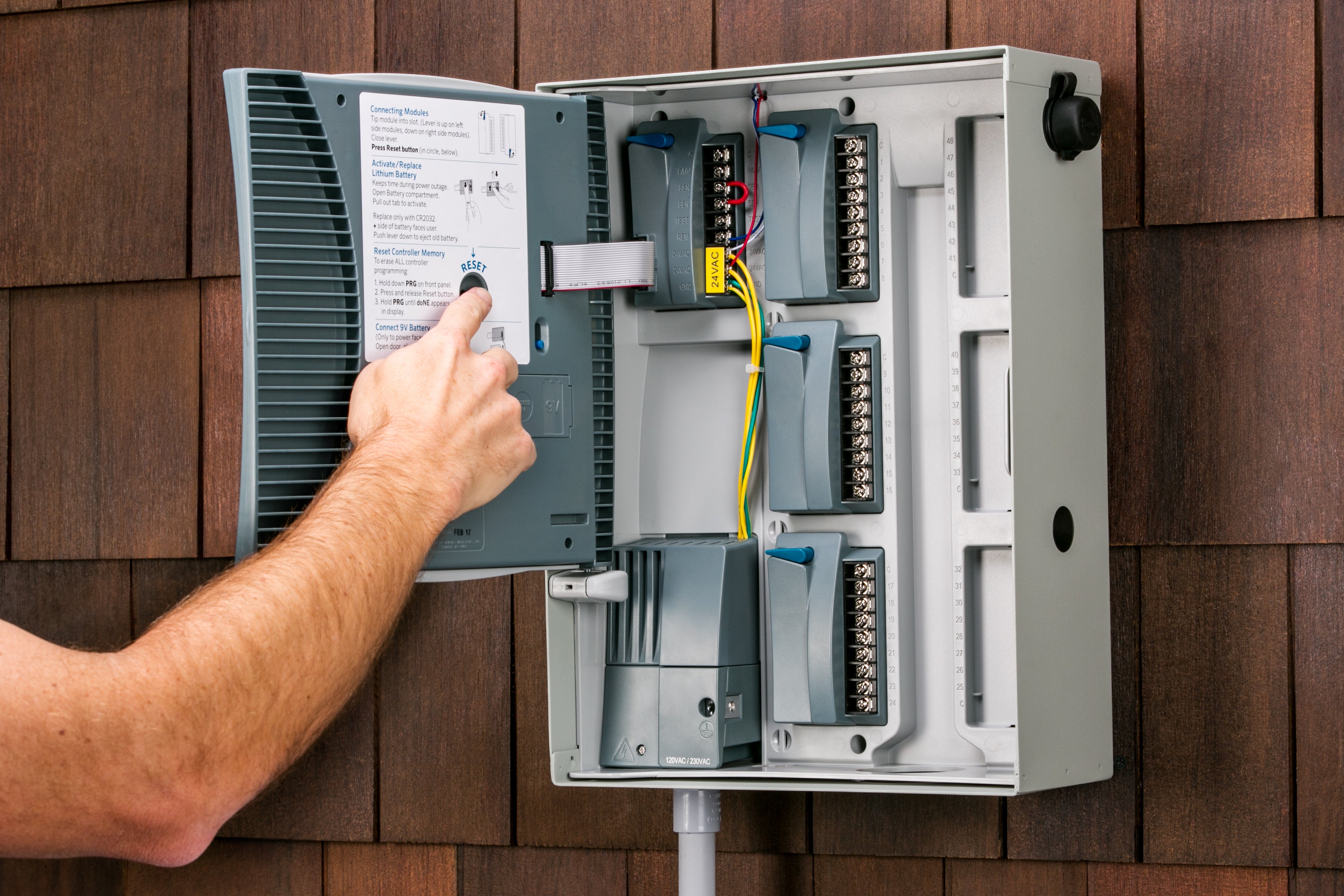 Service/Program Irrigation Timer