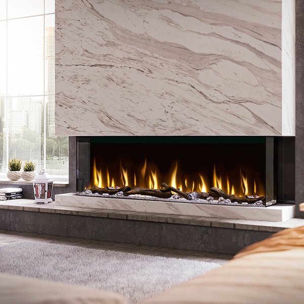 60" IgniteXL® Bold Deep Built-in Linear Electric Fireplace