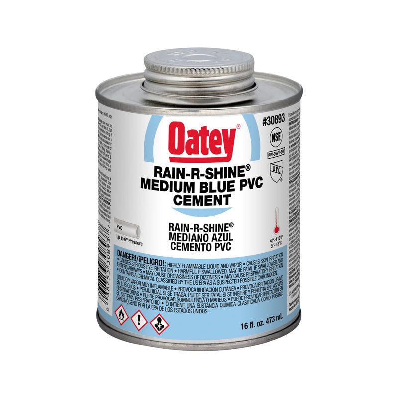 4 OZ PVC RAIN-R-SHINE BLUE CEMENT