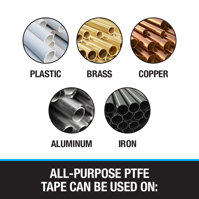 Teflon Tape 3/4" x 520" - 3.5 mil