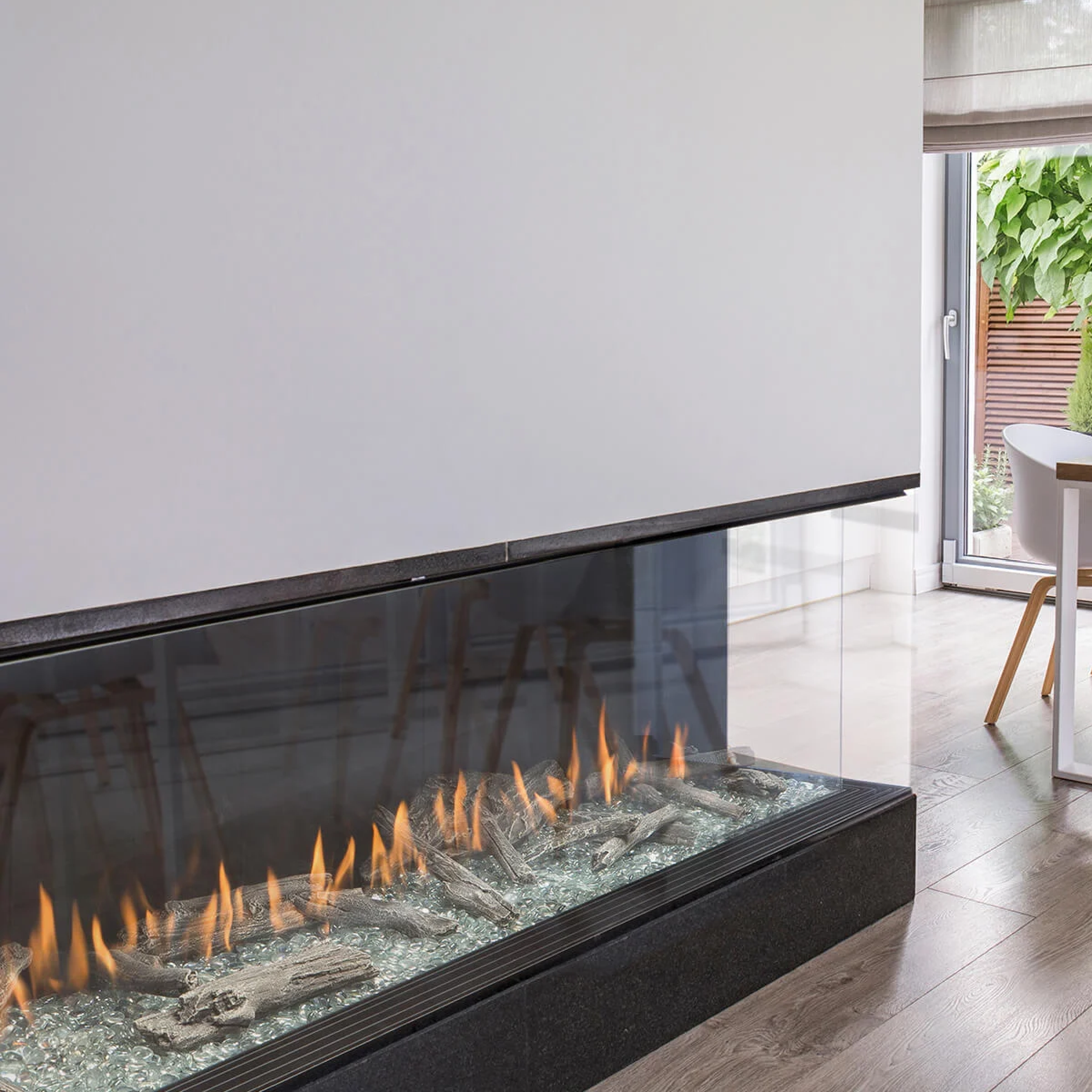 Prodigy Corner Left/Right Fireplace