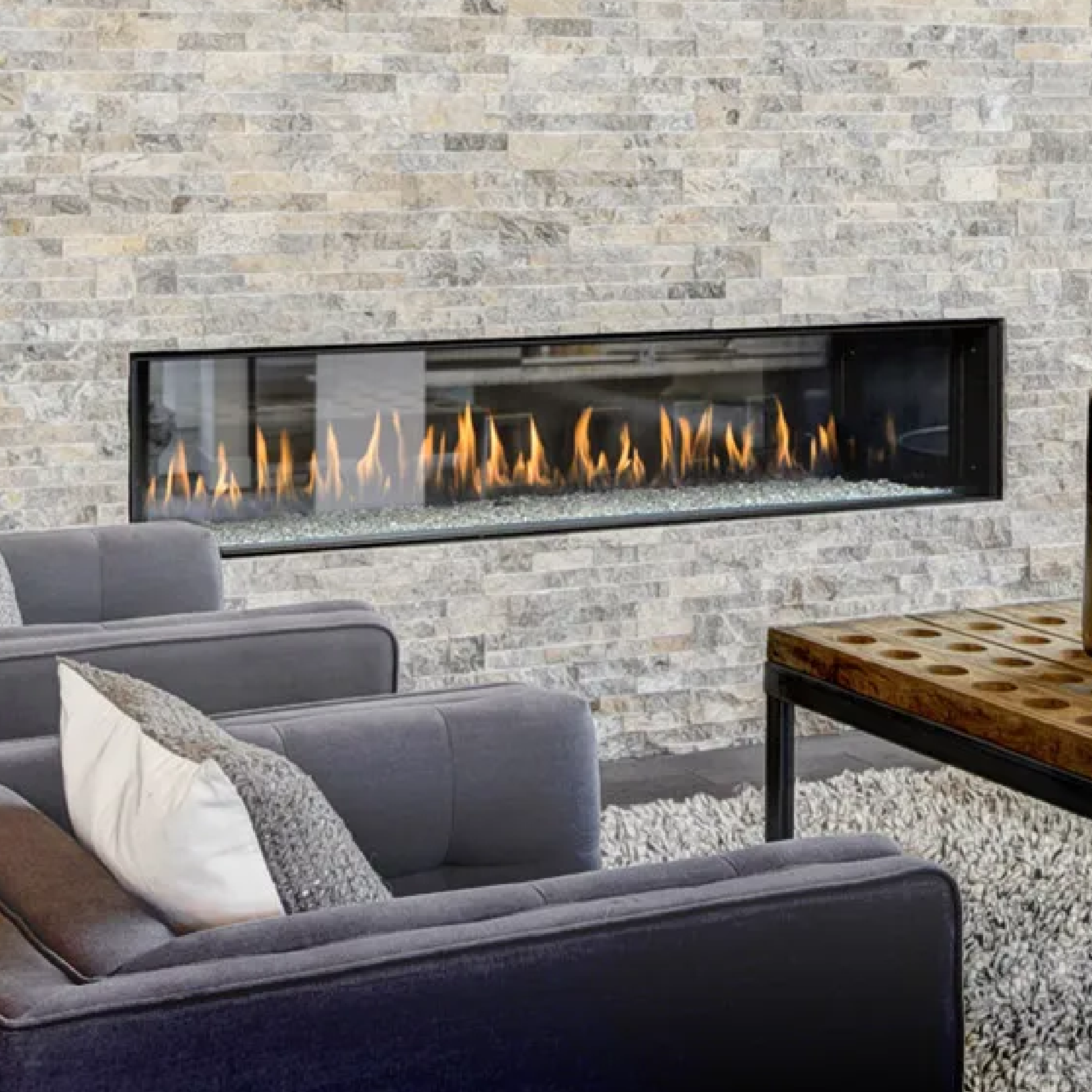 Prodigy See Through Fireplace