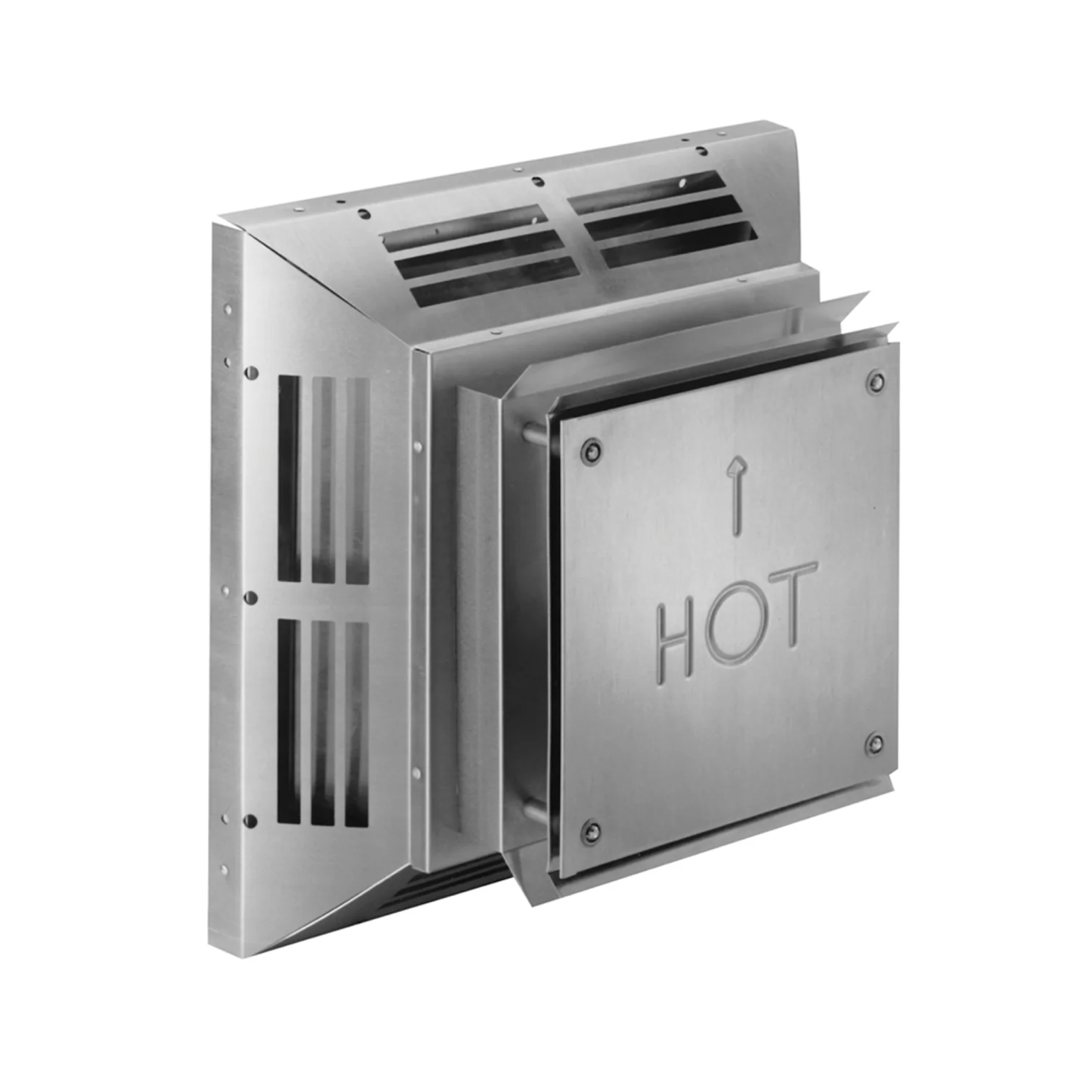 4"x6" Square Horizontal Termination Cap