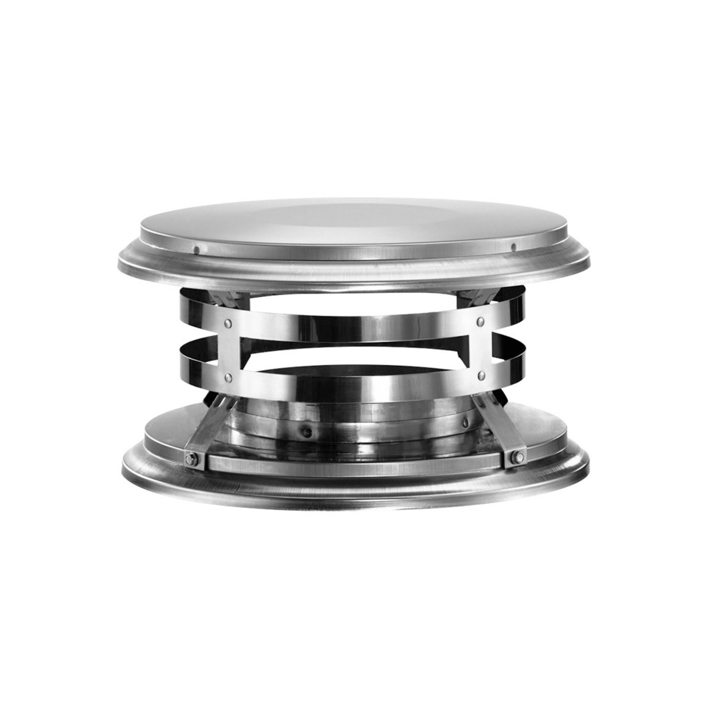 8" Triple-Wall Chimney Cap