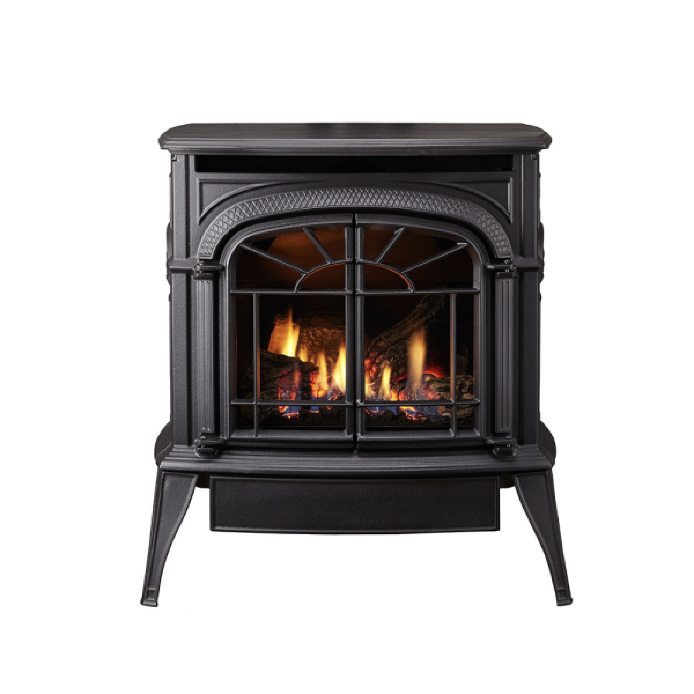 Matte Black Intrepid Gas Stove
