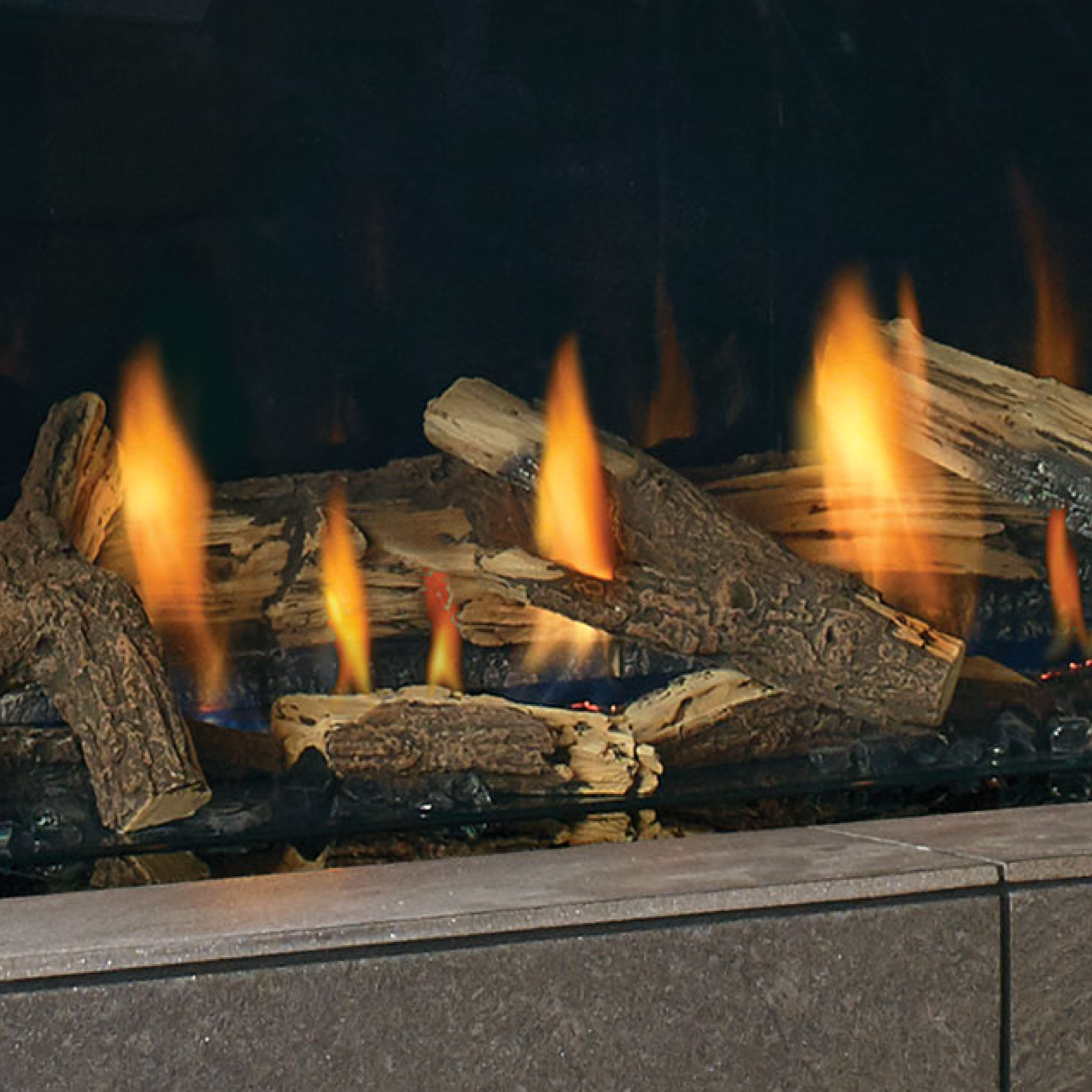Split Oak Log Set for CV50