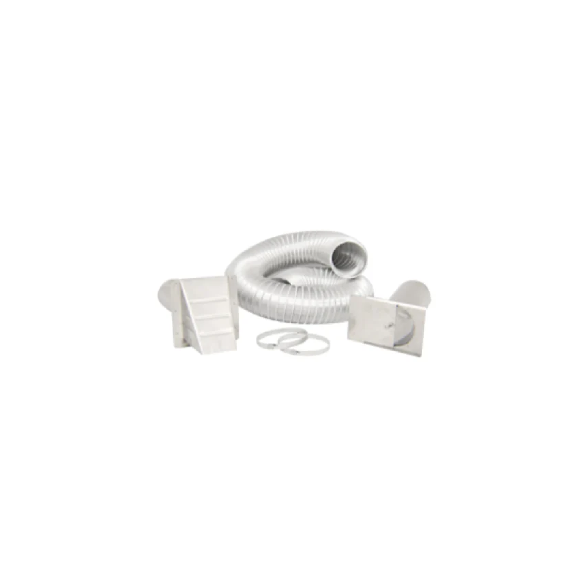 Isokern outside air kit with stainless door, flexible duct and metal mounting brackets