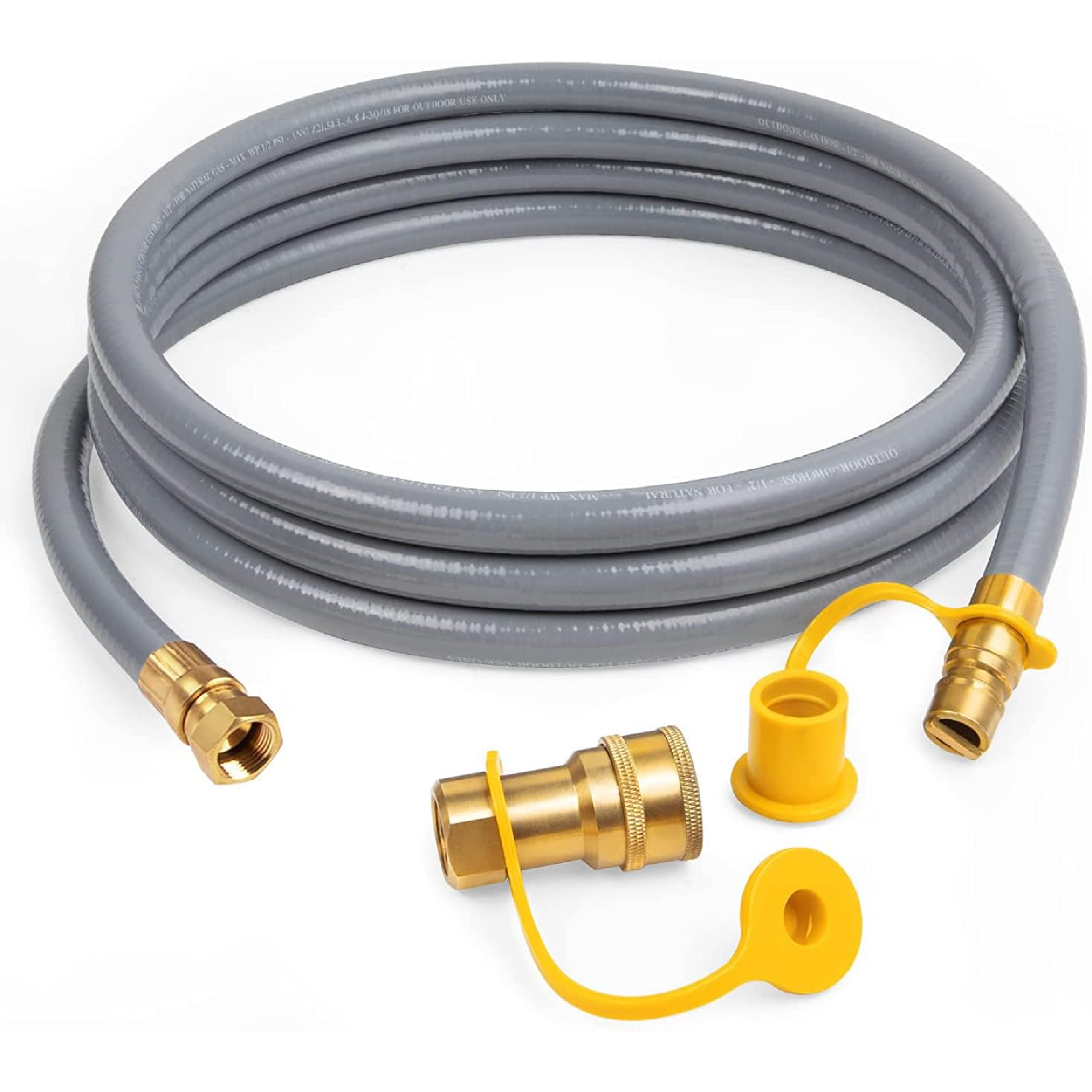 12' NG/LP Hose with Quick Connect