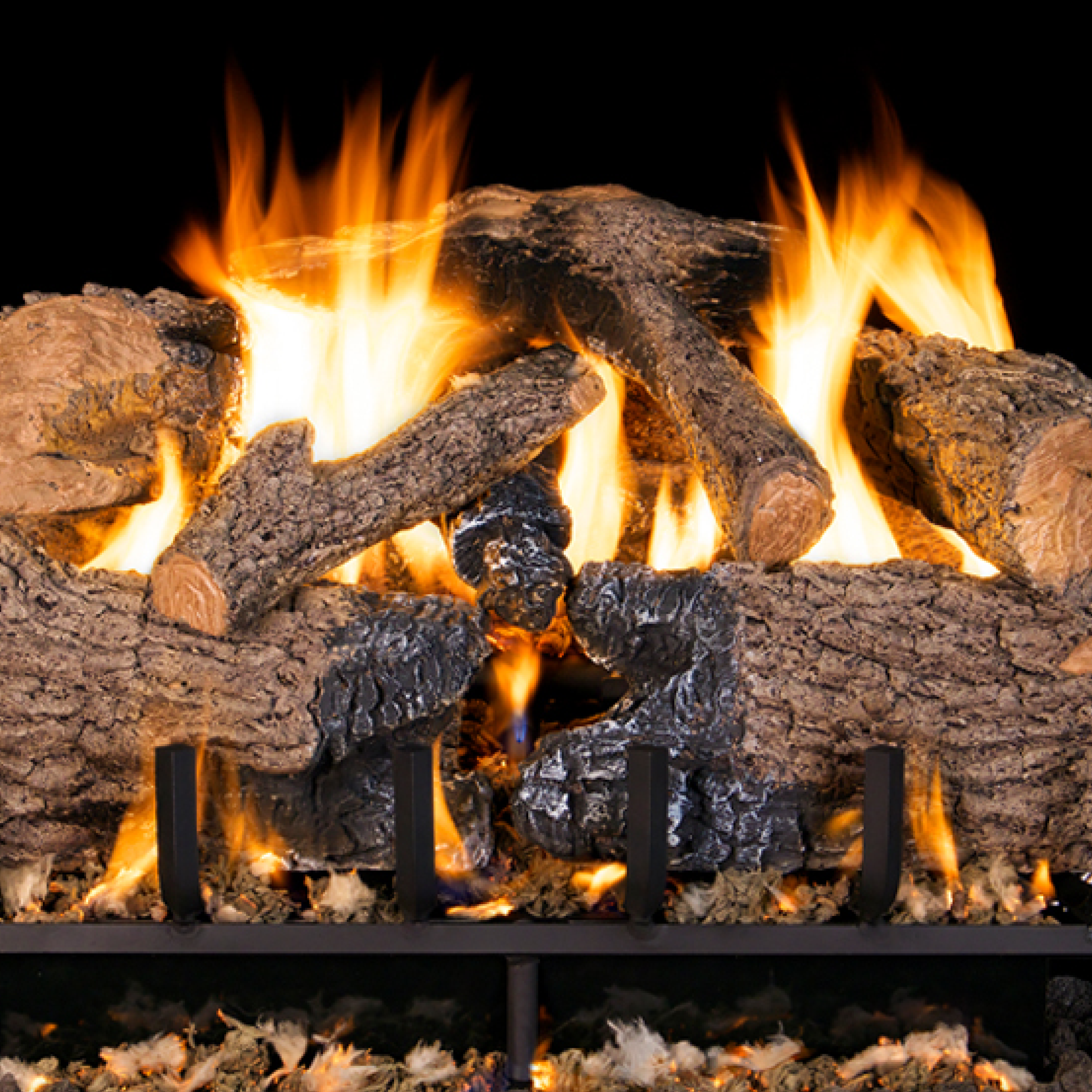 18/20" Charred Angel Oak Log Set