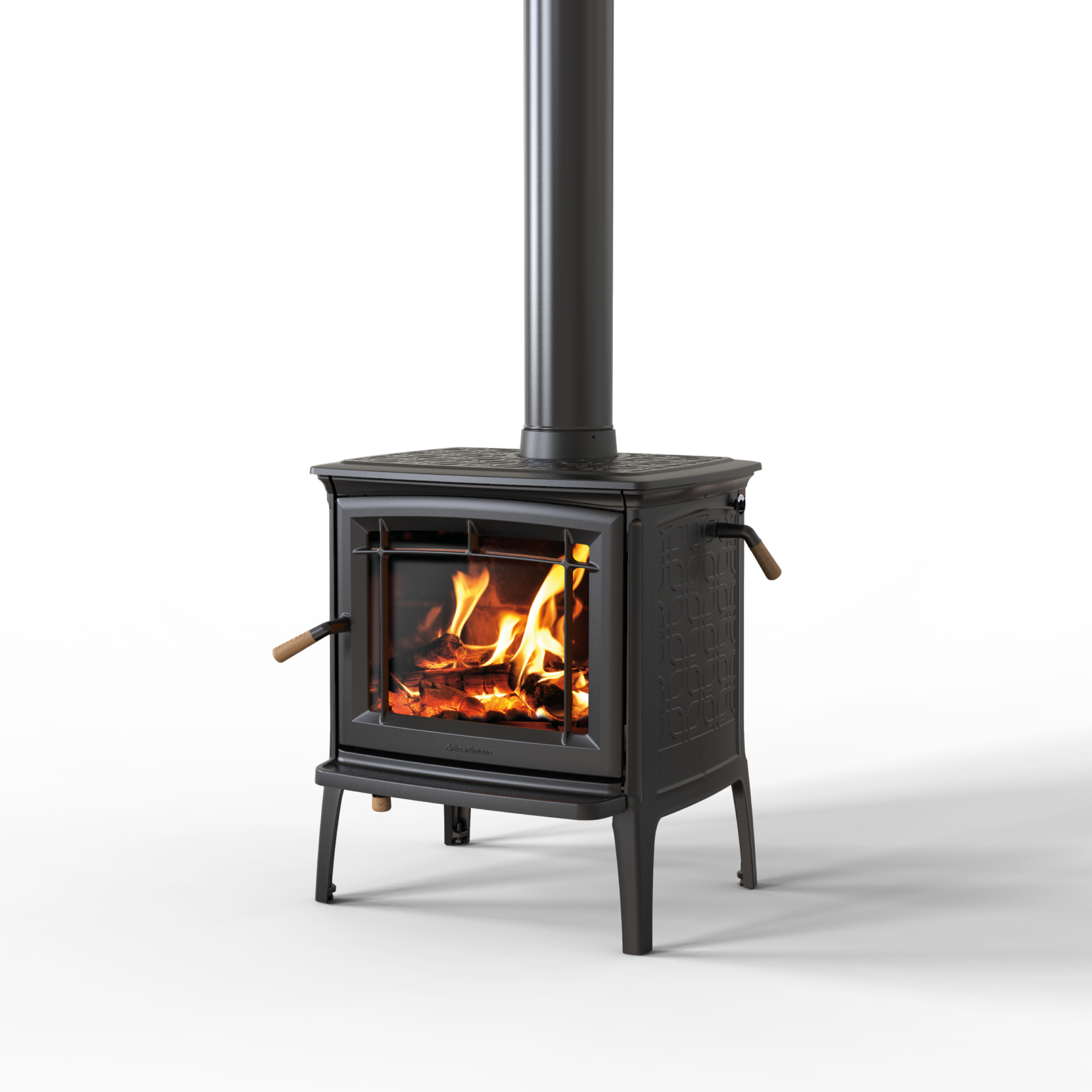 Shelburne Matte Black Wood Stove