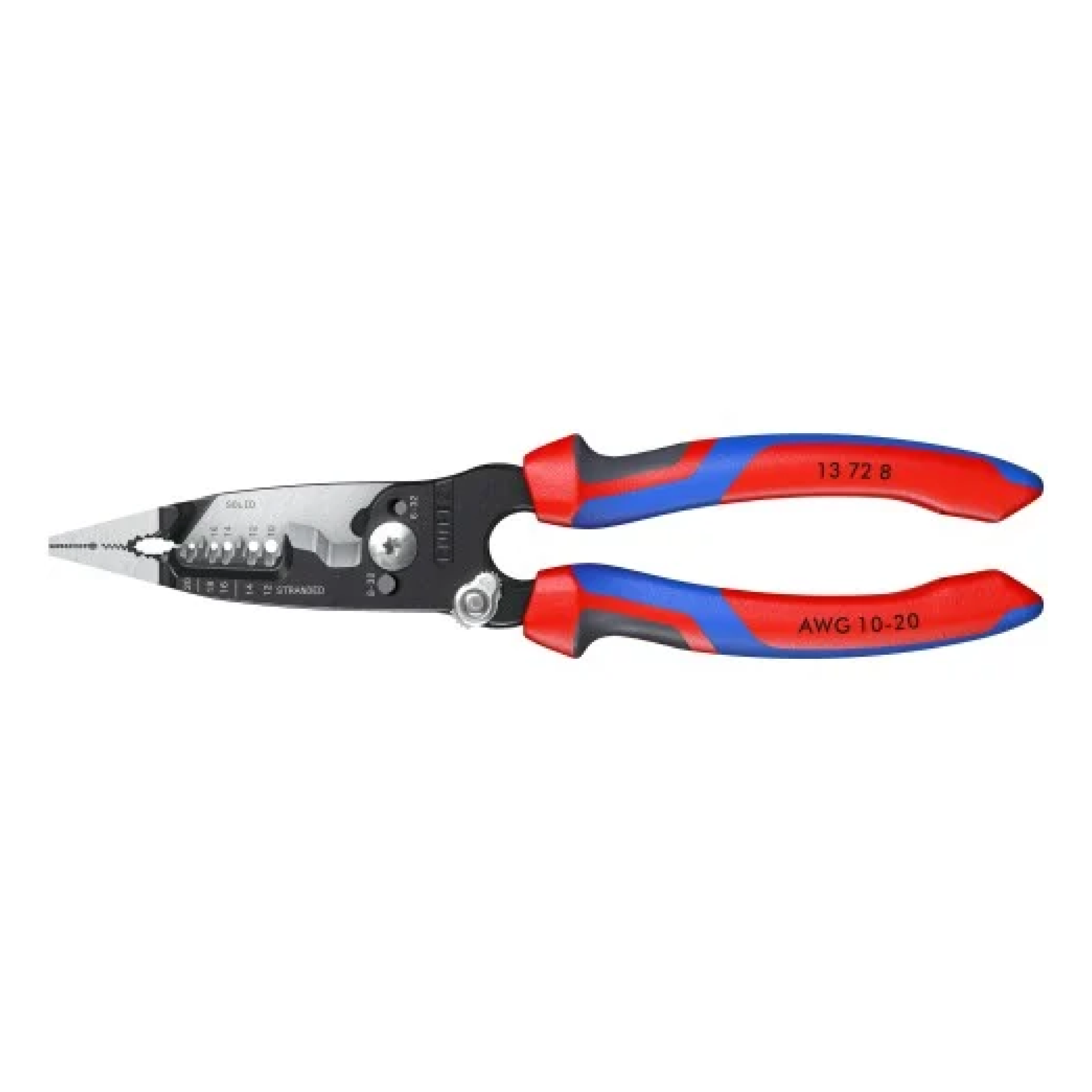 Knipex 8" Forged Wire Stripper 20-10 AWG