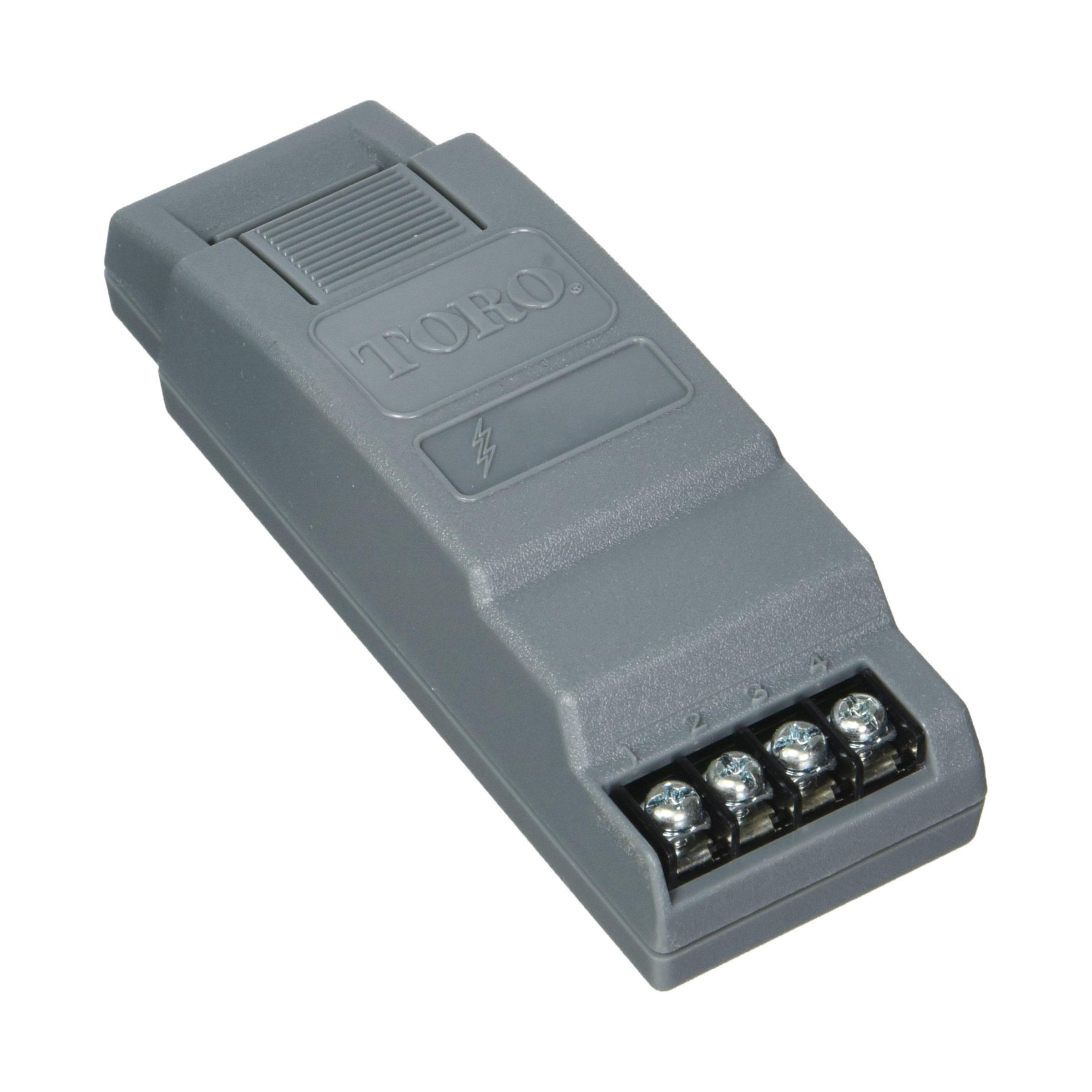 Toro RXC expansion module with dark gray housing and 4 screw terminal block