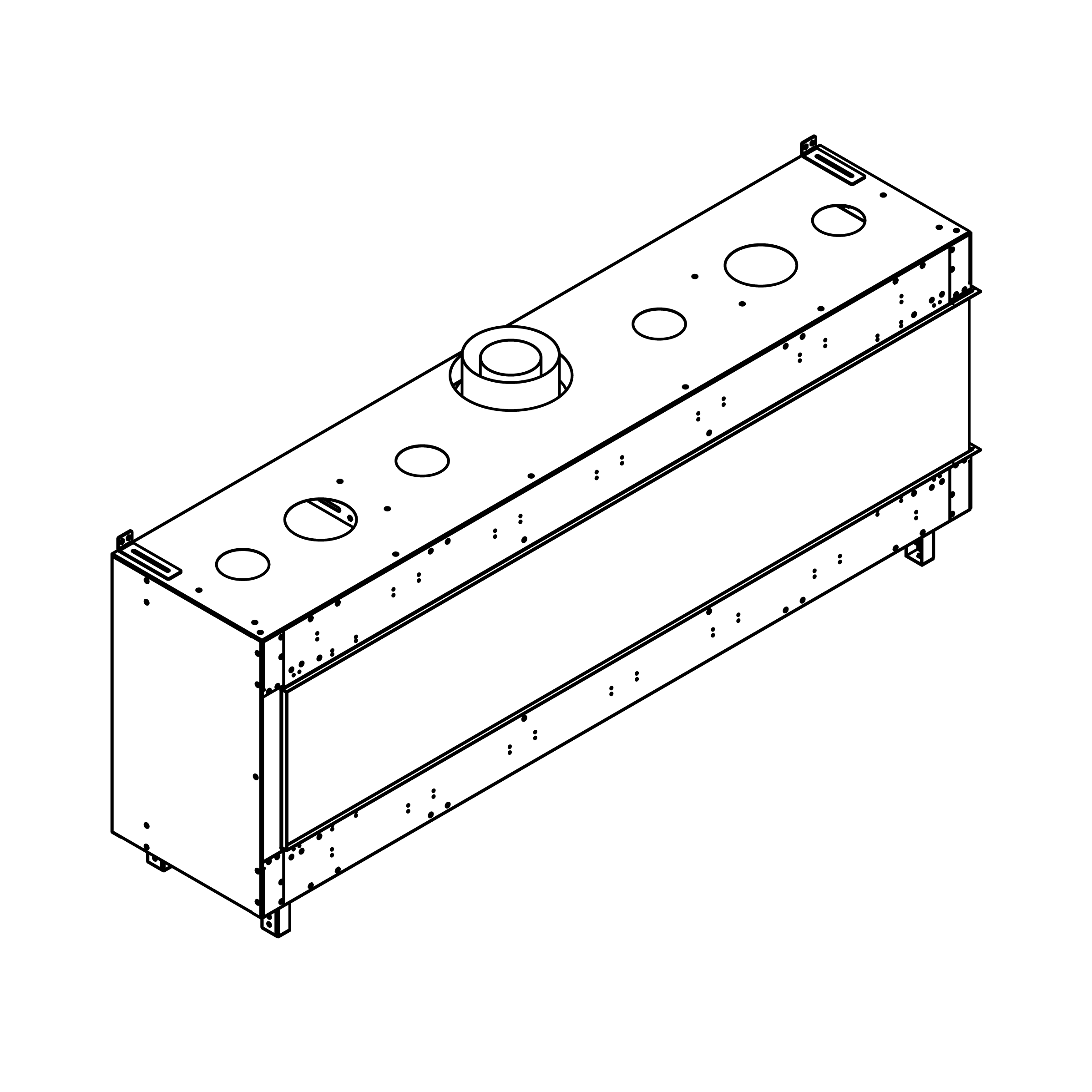 Flare Right Corner 80" x 16" Gas Fireplace