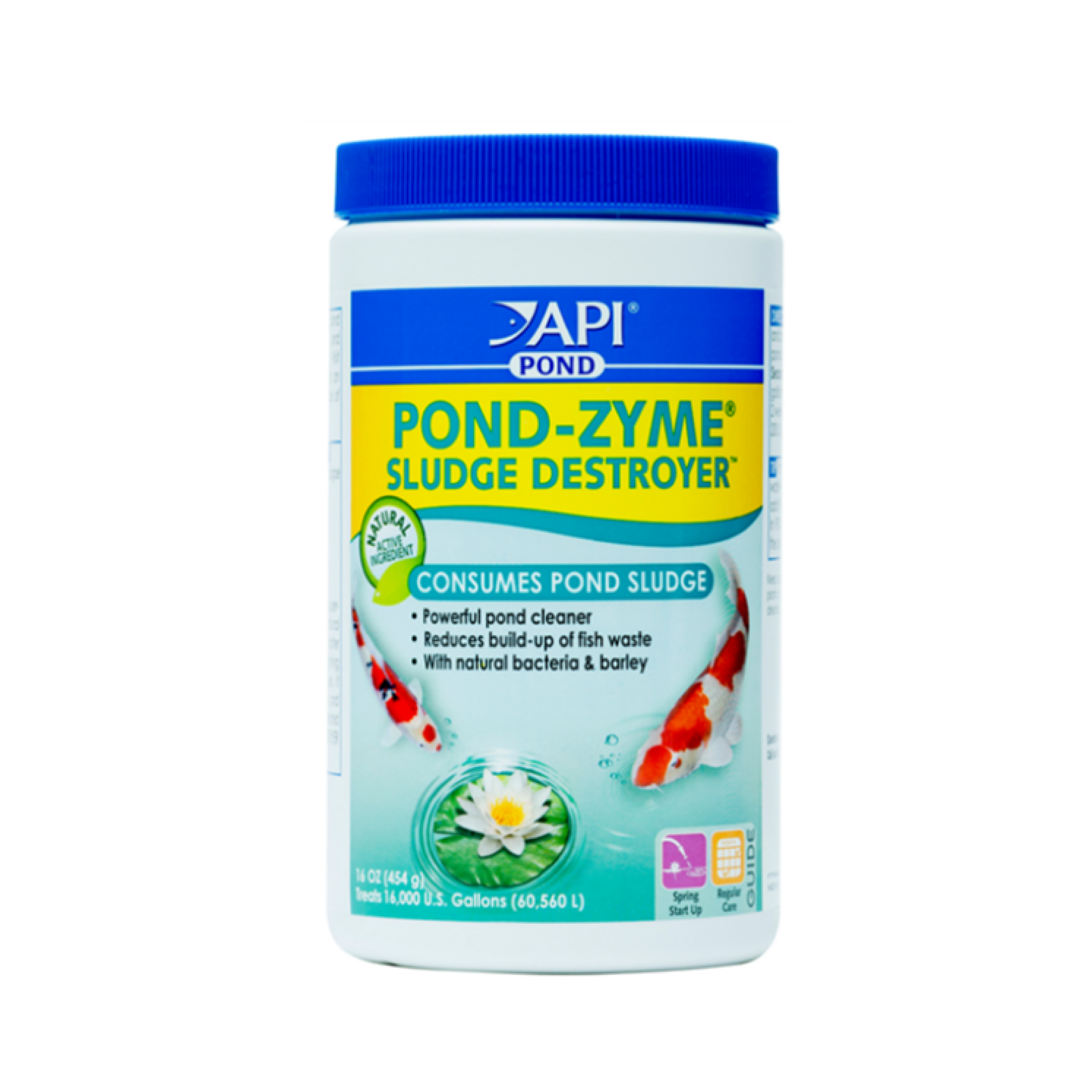 API Pond-Zyme Sludge Destroyer Pond Sludge Remover, 16-oz bottle
