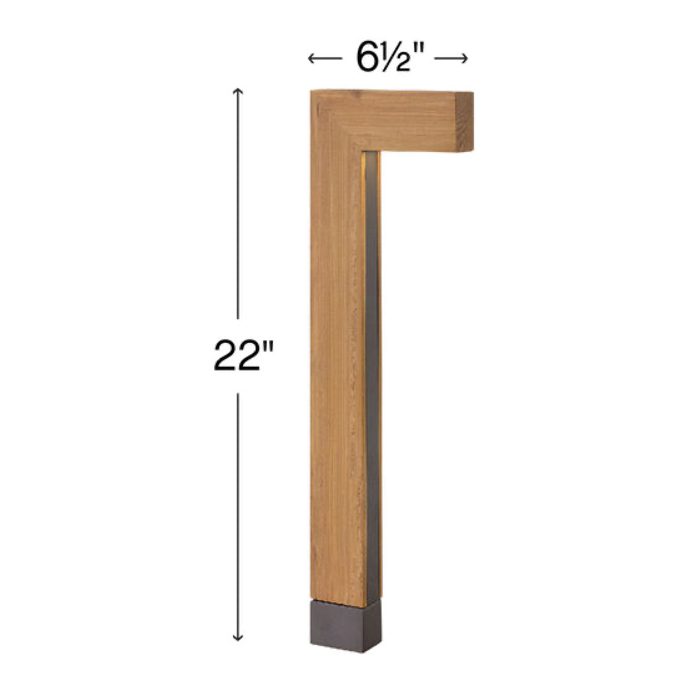 Atlantis Cedar 12V Large LED Path Light