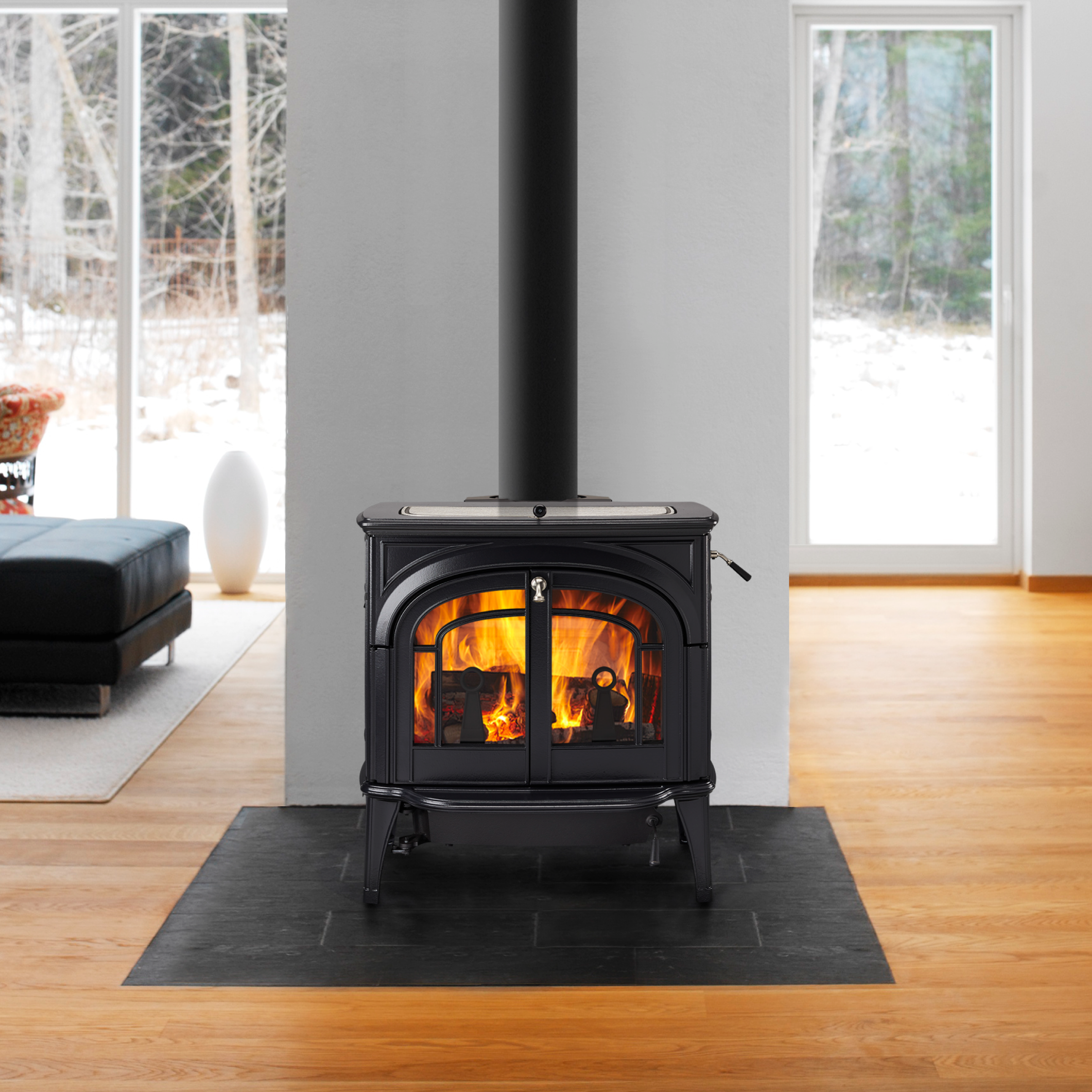 Dauntless Classic Black Wood Stove