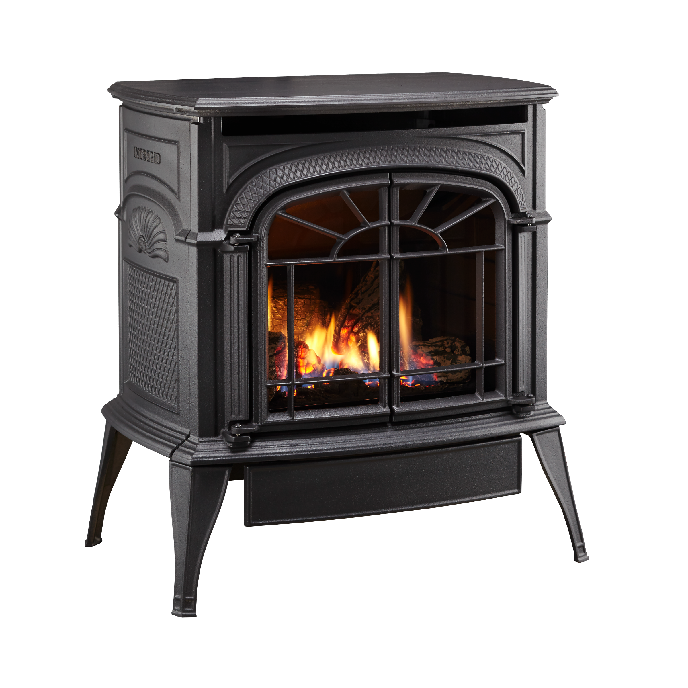 Matte Black Intrepid Gas Stove