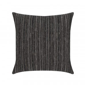 LUXE STRIPE CHARCOAL 20"X20"