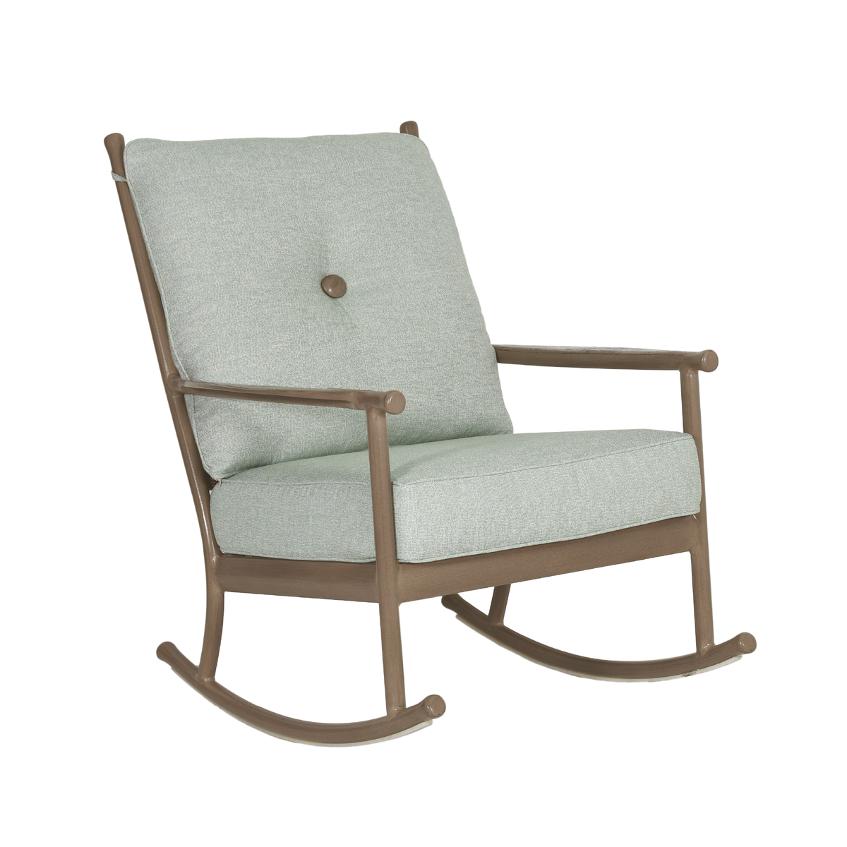 Lodge Cushioned Outdoor Rocking Chair - Patio Seating | The Firebird