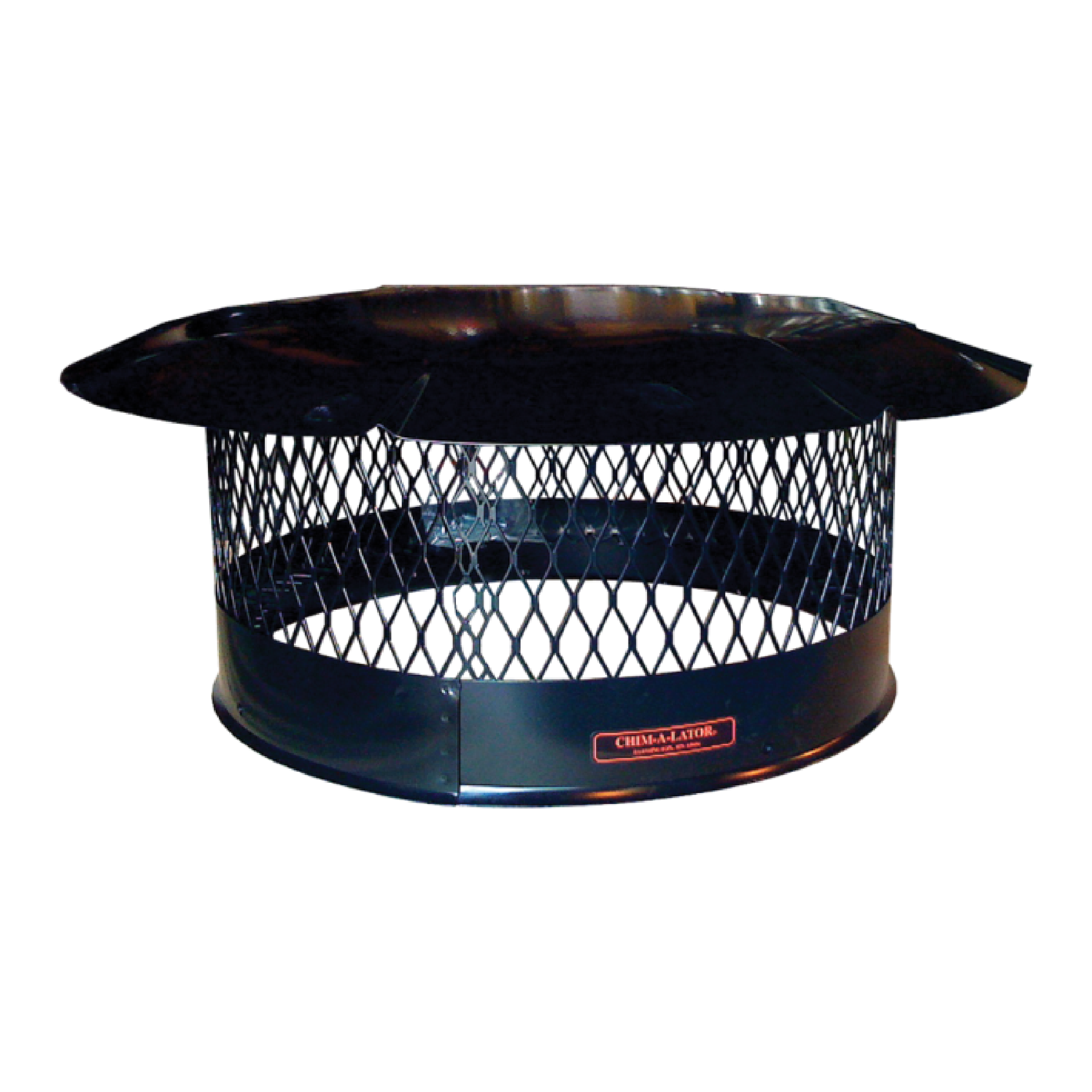 DM54 Black Galvanized Chimney Cap