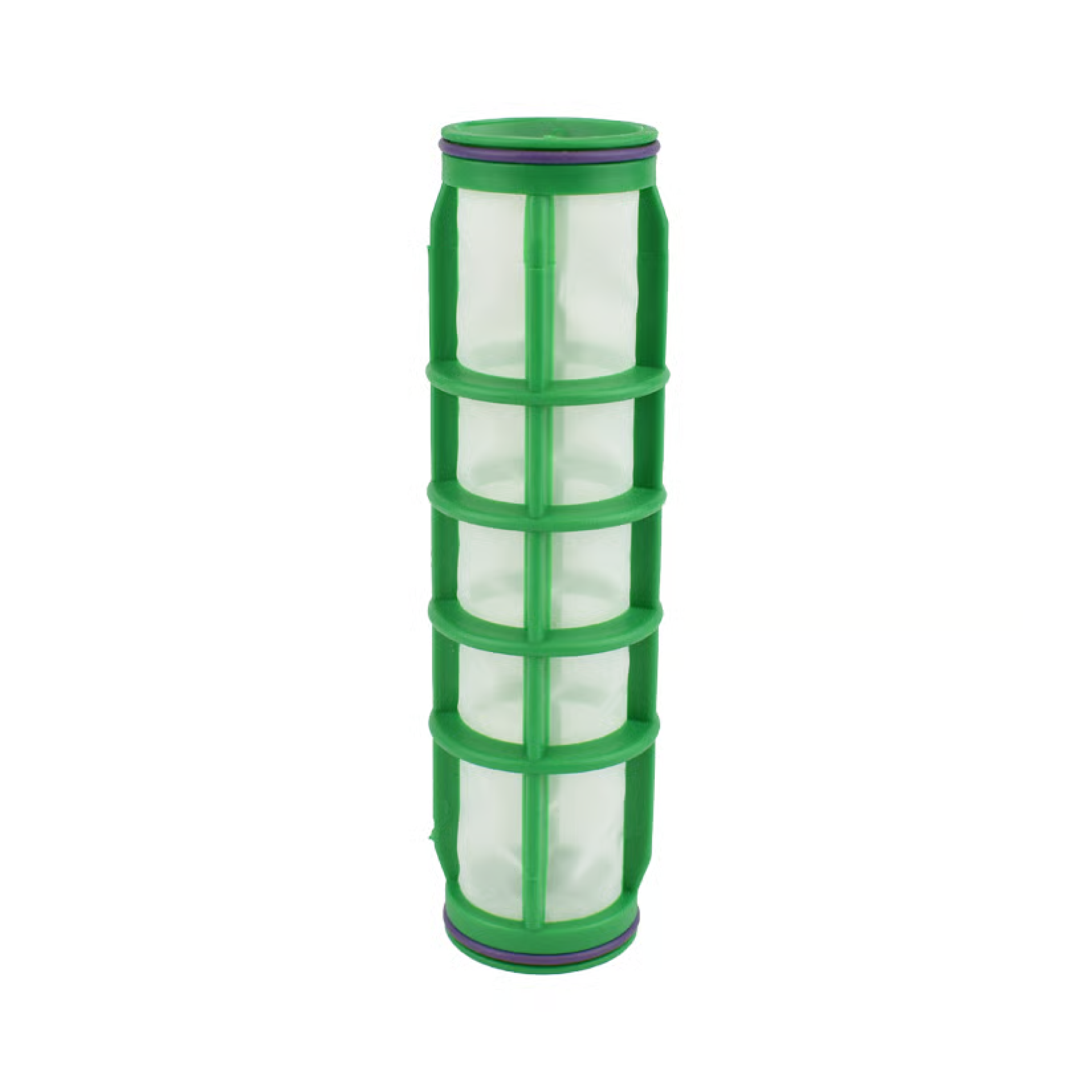 155 mesh polyester replacement screen for 3/4 and 1 in filters, green mesh cylinder
