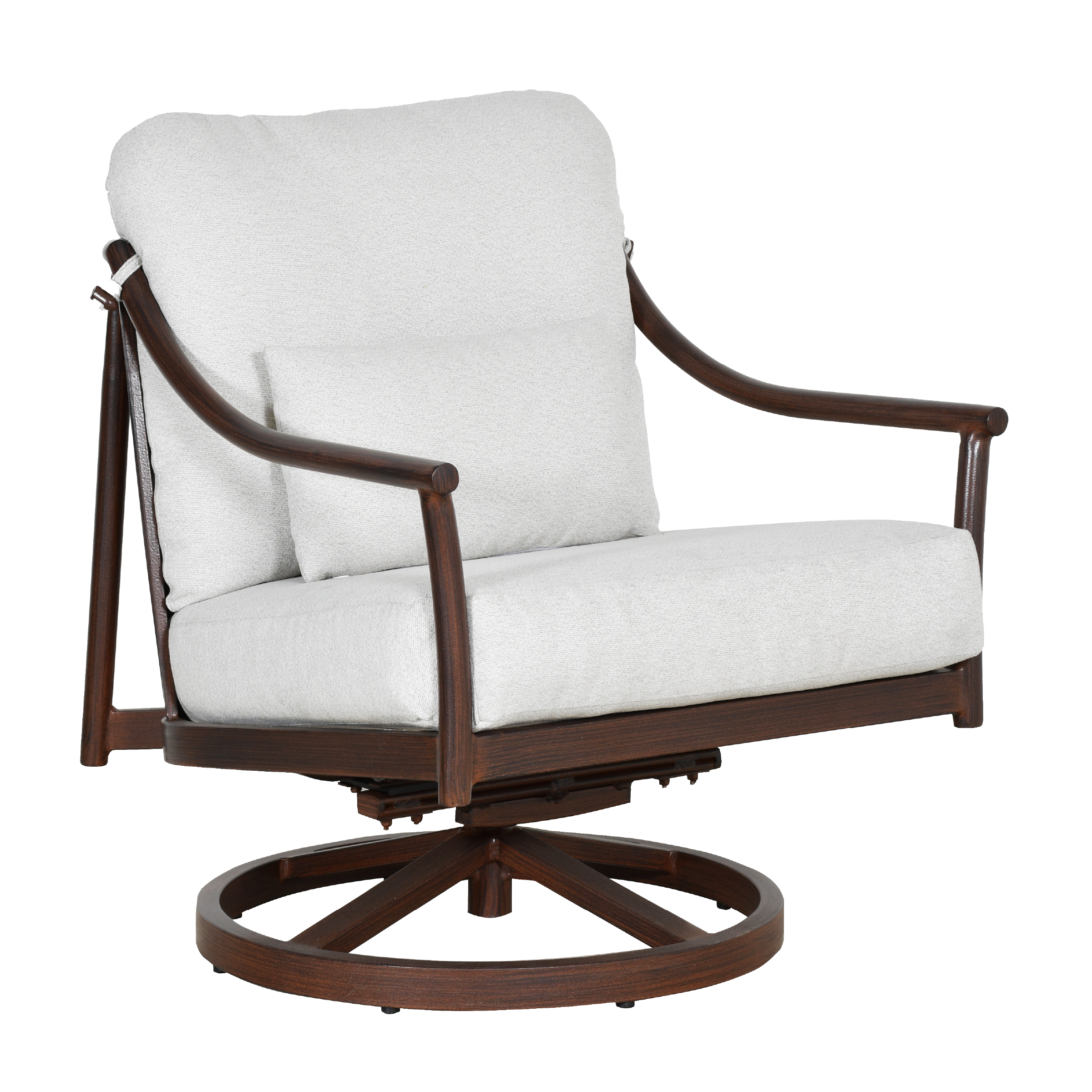 Largo Cushioned Lounge Swivel Rocker