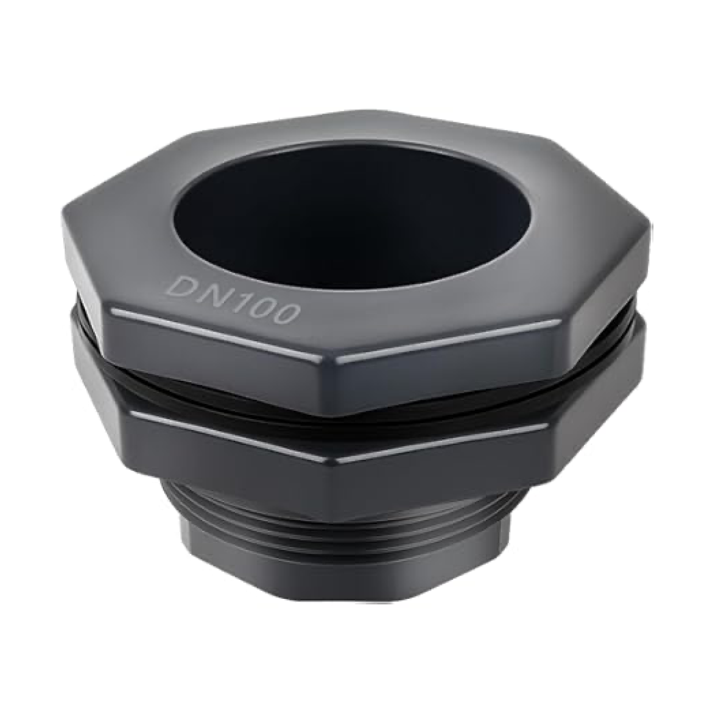 4" PVC Tank Adapter Bulkhead Fitting