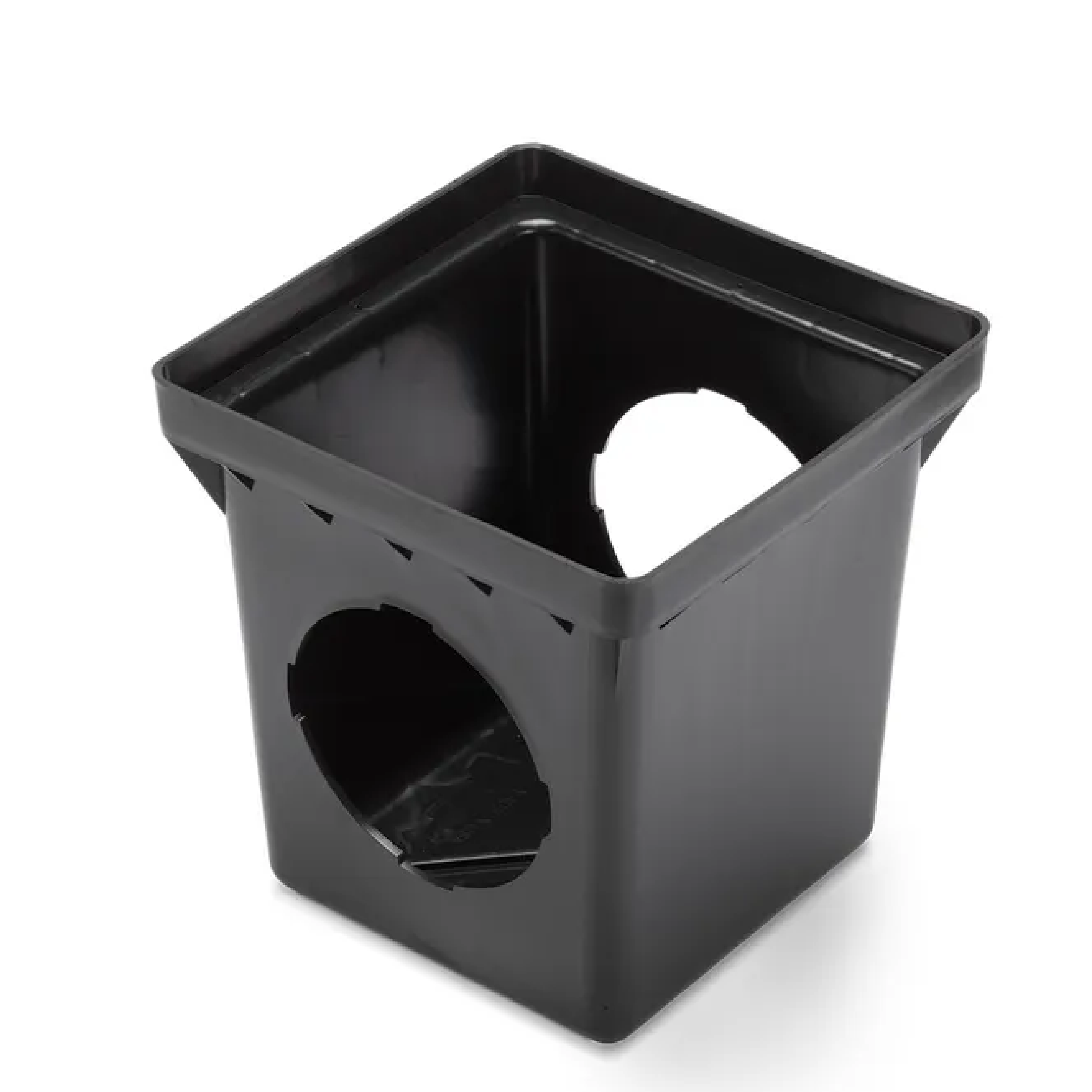 12" Square Catch Basin (2 Outlets)