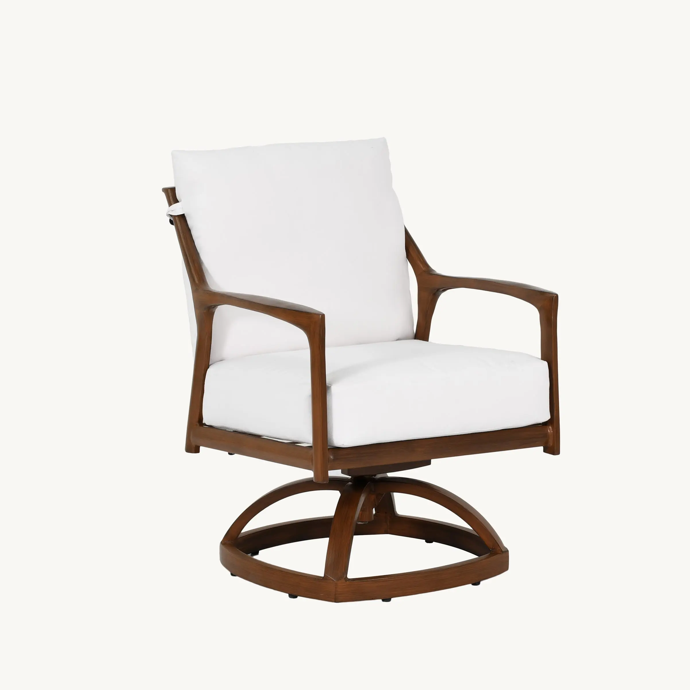 Berkeley Cushioned Dining Swivel Rocker