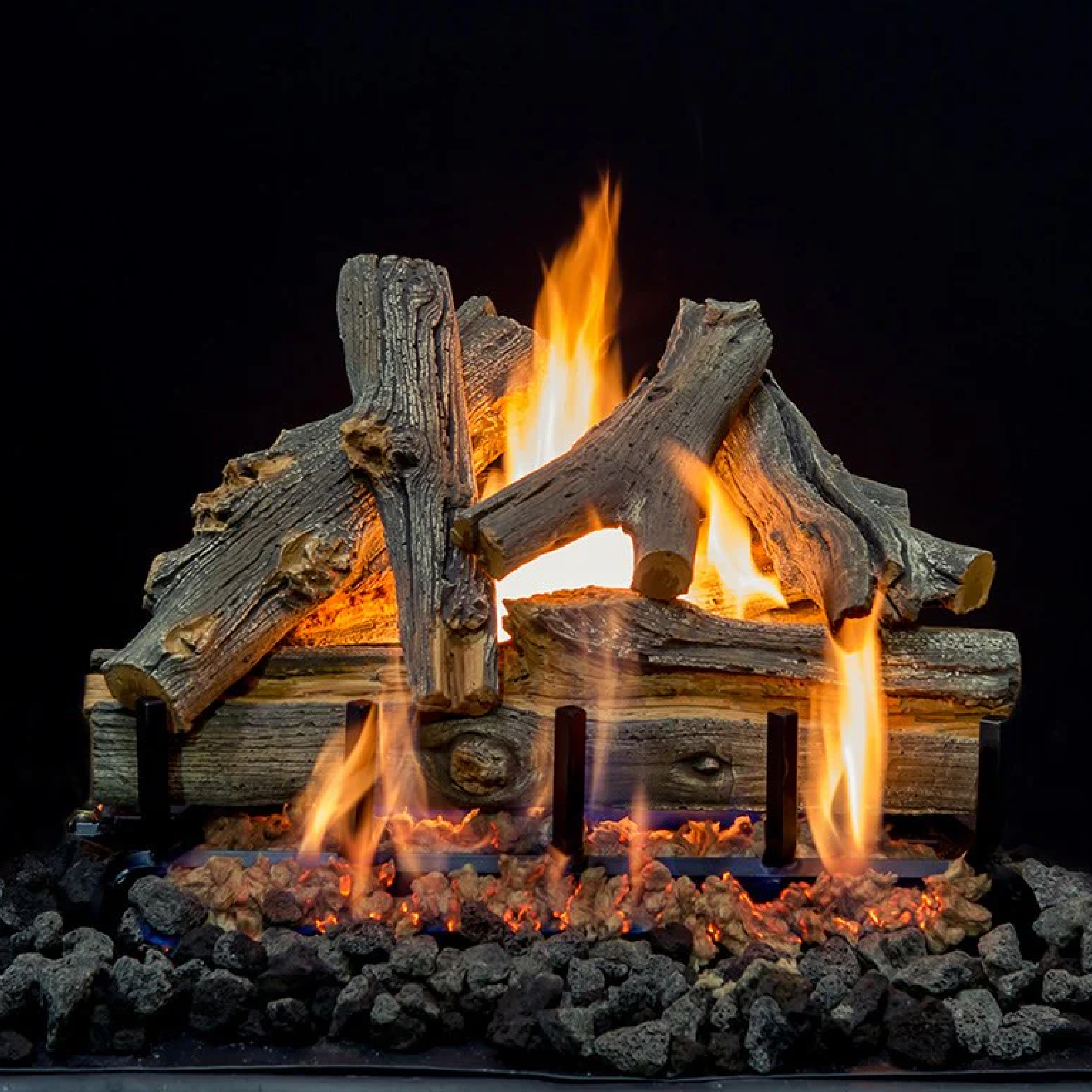 18in. Arizona Juniper See-Through Log Set