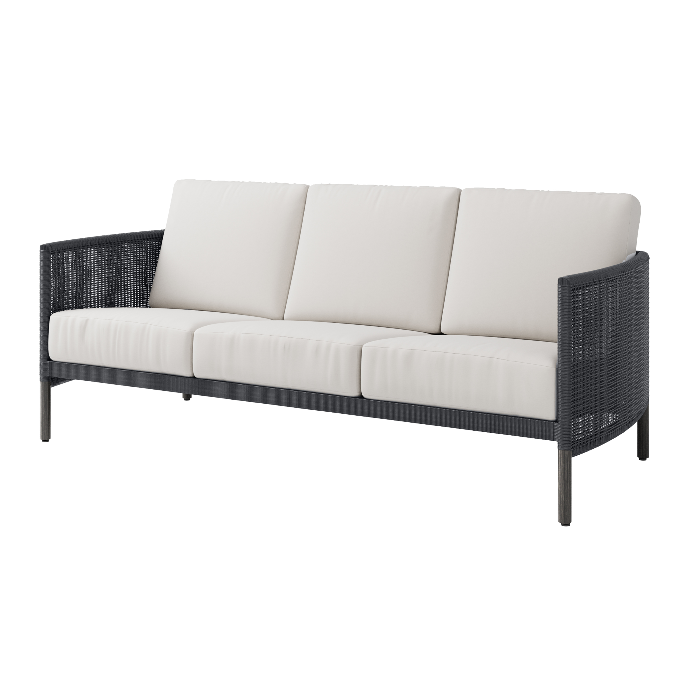 Orleans Sofa with Coal/Smoke Frame
