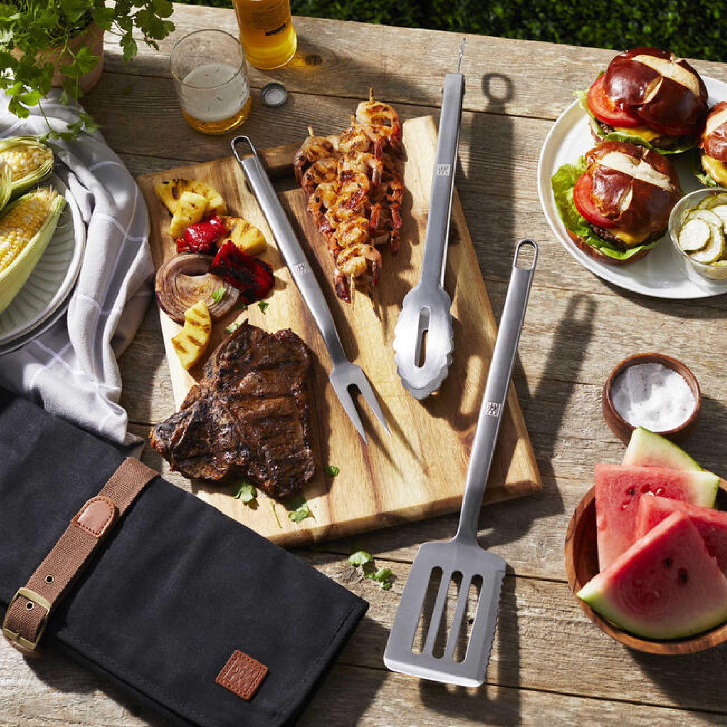 ZWILLING BBQ 4-pc Stainless Steel Grill Tool Set