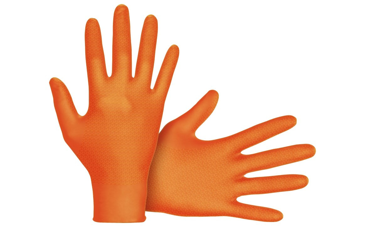 Astro-Grip 3D Cube Grip Powder-Free Exam Grade Nitrile - 7 mil - 40 Gloves Per Box