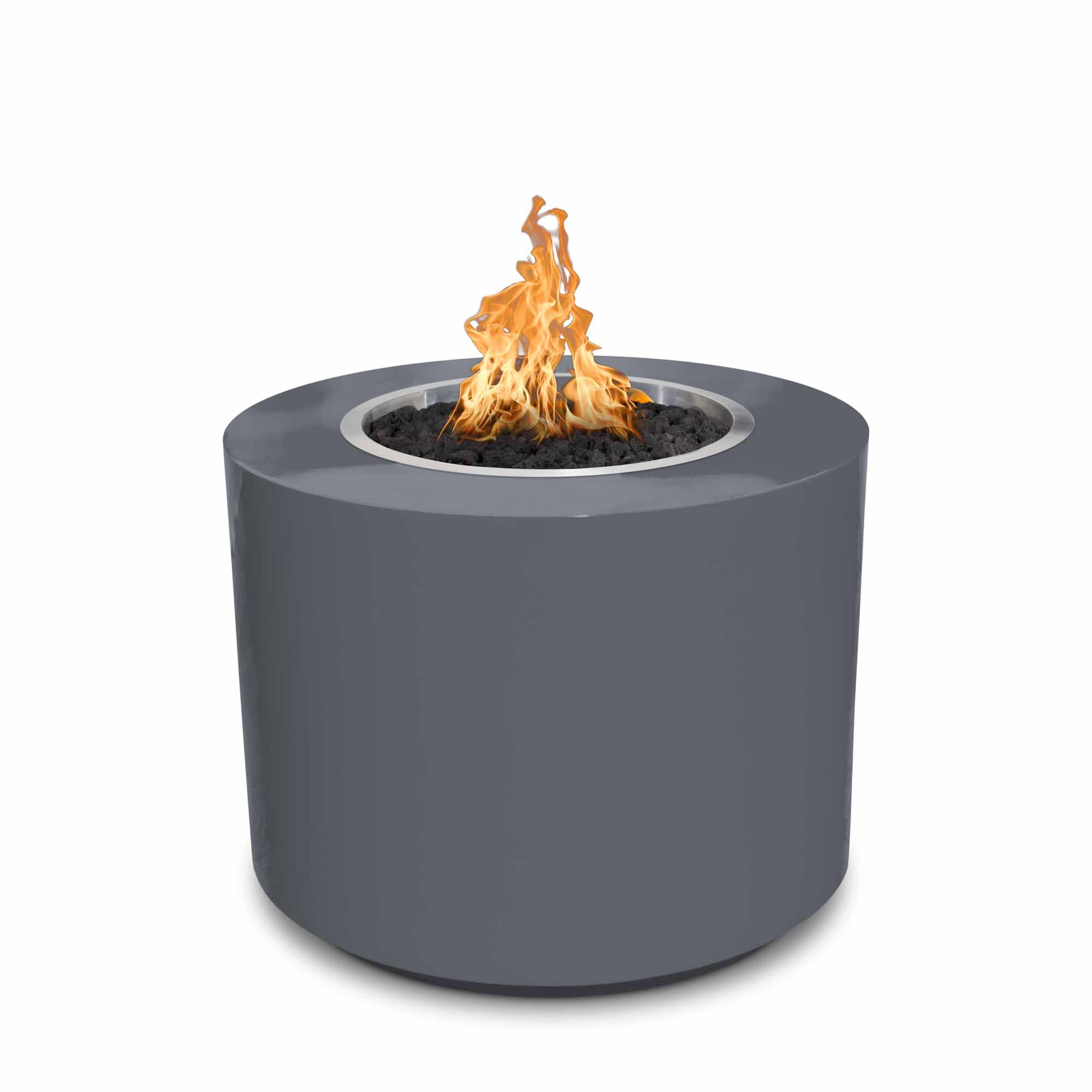 42" Beverly Fire Pit - Powder Coated - Match Lit