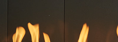 Firenze™ Black Painted Fireback