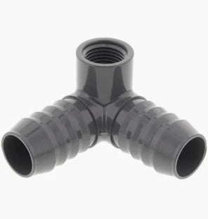 Side Out Elbow 3/4" Barb > 3/4" FP